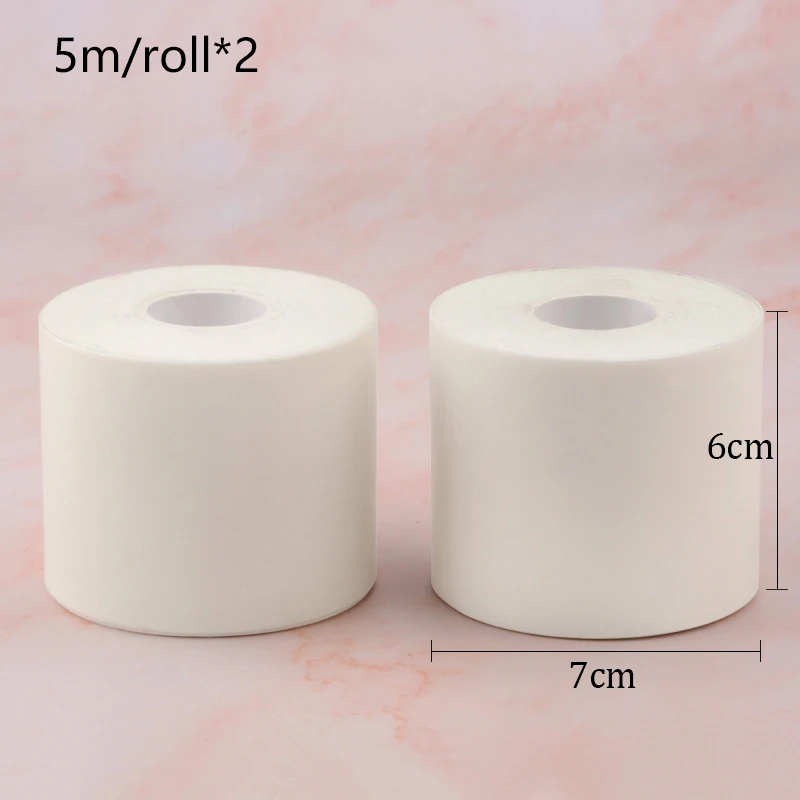 2pcs 02 4,5 м/рулон поролоновой губки, пластырь для ресниц, медицинская лента без ворса, подушечки для глаз, накладки для наращивания ресниц, лента для наращивания ресниц - Цвет: 2pcs 02