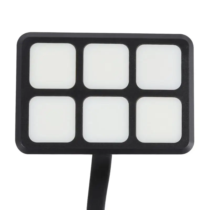 Touch Screen 6 Gang LED Switch Panel Touch Control Box for Jeep Offroad Vehicle Applicable to Ships Yachts Cars Buses Etc