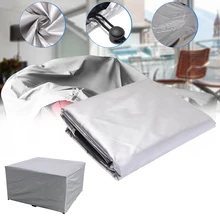 Уличная Защита от УФ-стула экологичный сверхмощный Пылезащитный Водонепроницаемый столовая садовая мебель прочный защитный чехол