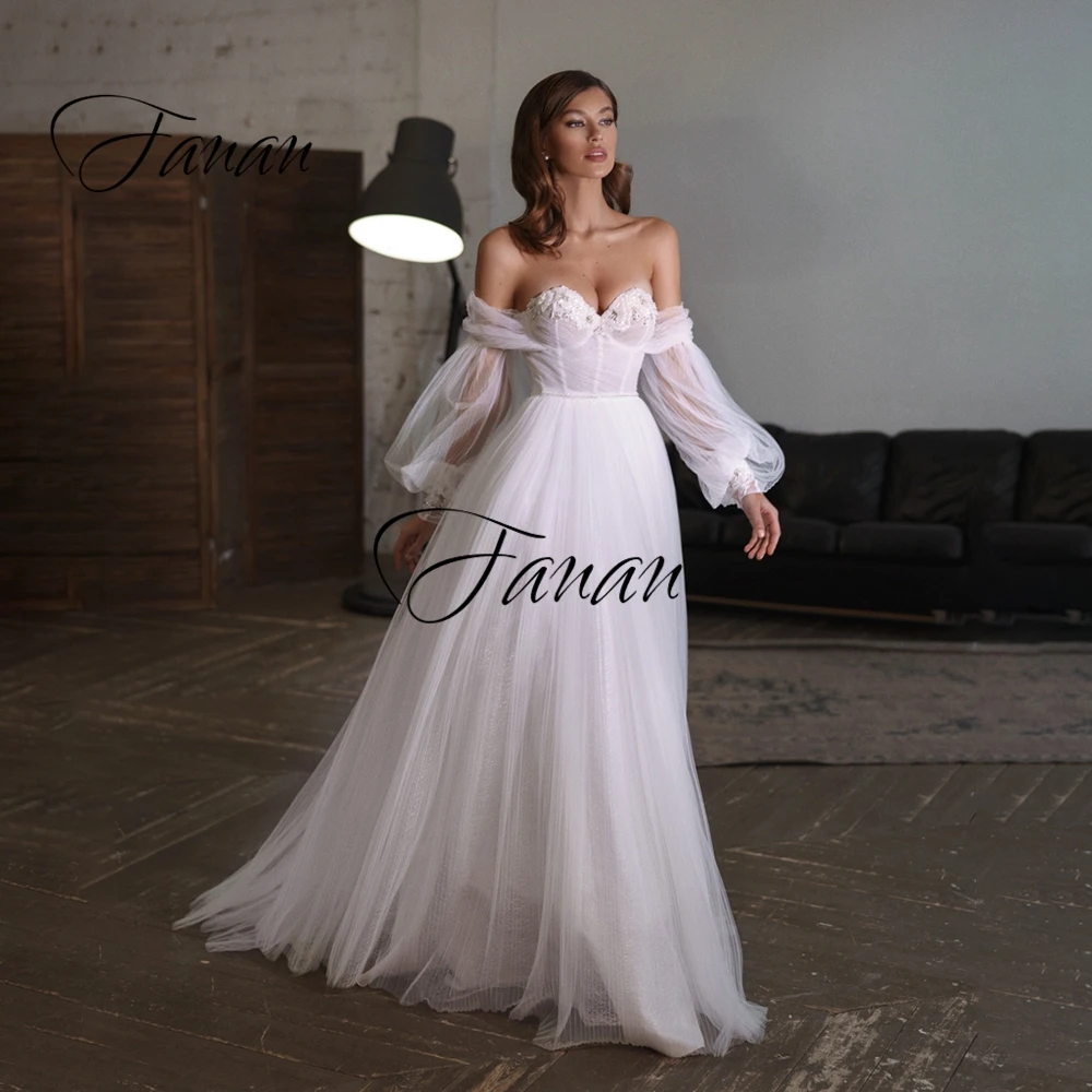 New Sweetheart See-Through Cap Sleeve Wedding Dress A-Line Appliques Sexy Backless Bridal Gown robe de soirée de mariage платье beach wedding dresses