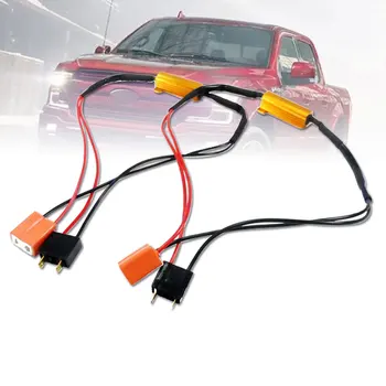 

2PCS H7 Led Light Bulb Load Resistor Turn Signal Park Blink Fix 50w 6 Ohm Turn Signal Resistors Turn Signal Load Resistor