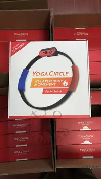 

for Nintend Switch Fitness Ring Somatosensory Ring-Con Anti-Slip Grips Adjustable Leg Strap Set Ring Fit Adventure Sport Game