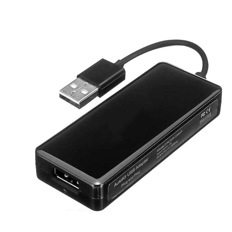 Автомобильная короткая тяга Dongle Универсальное автомобильное звено Dongle навигационный плеер GPS usb-модем для Apple Android Carplay