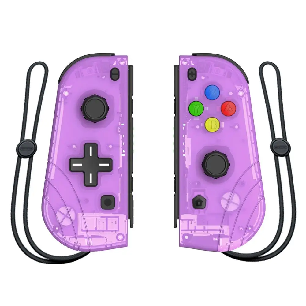 Drop ship Wireless Controller for Nintendo Switch Joy-Cons Joy Cons 2 vibration six-axis somatosensory function one-click wake - Цвет: AS Shown