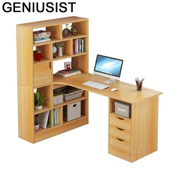 

De Oficina Bed Tray Mueble Infantil Computer Study Escritorio Standing Mesa Desk Bedside Laptop Stand Table With Bookshelf
