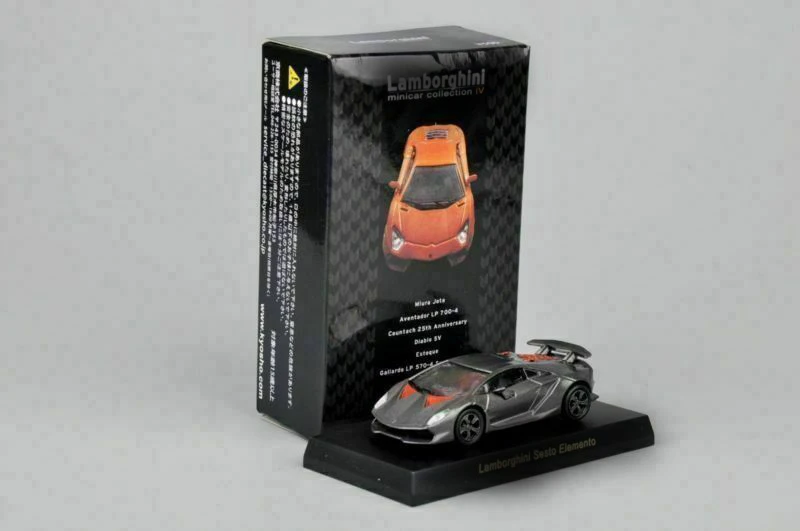 Коллекция игрушечных моделей гоночных автомобилей Kyosho 1/64 Sesto Element Minicar|Наземный