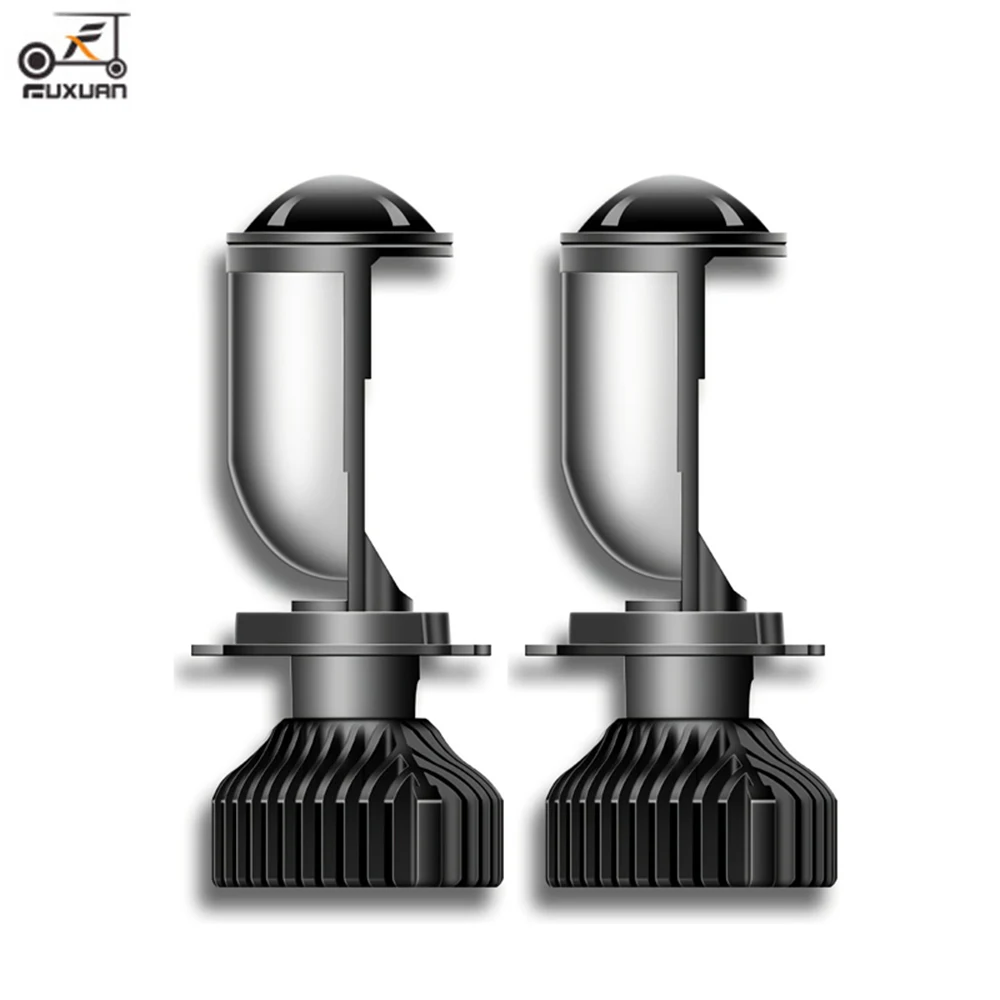 

Car H4 LED Bulb with Mini Projector Lens H4 LED Conversion Kit 20000LM Automobiles Hi/Lo Beam LED Headlight Bulbs 12V 24V 6000K