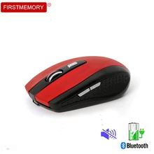 Беспроводная Bluetooth мышь, бесшумная эргономичная оптическая компьютерная мышь Mause 1600 dpi, перезаряжаемая Бесшумная мышь для ноутбука Xiaomi