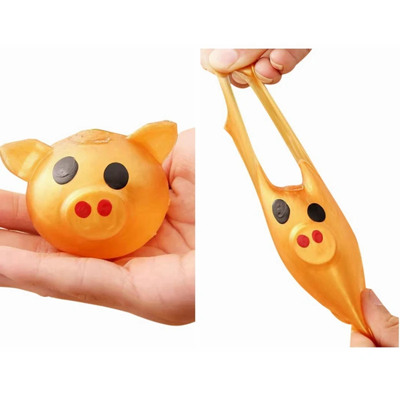 

1Pc Anti-stress Decompression Squeeze Toy Sticky Venting Water Balls Various Styles Pig Toys For Children Autism Mood