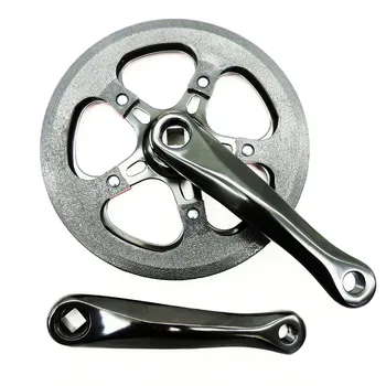 

46T 152mm Biycycle Crankset Folding bicycle single speed chainwheel aluminum alloy crank chainring square hole