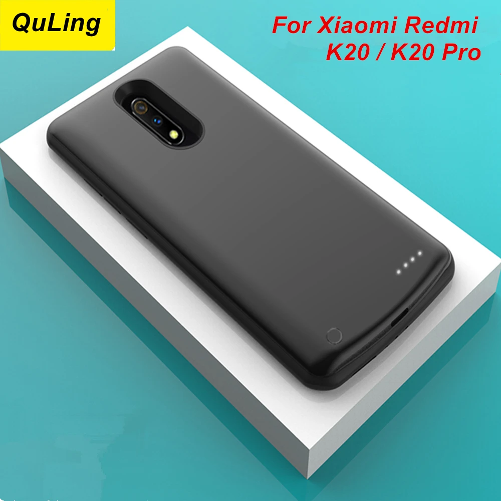 6500 Mah Per Xiaomi Redmi K20 Custodia Per Batteria Redmi K20 Pro Cover Smart Power Bank Per Xiaomi Redmi K20 Pro Custodia Per Caricabatterie