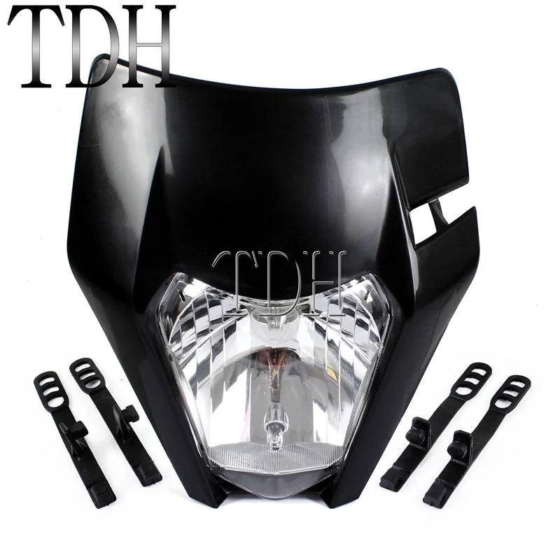 036 black Фары для мотокросса Enduro спереди бег светильник для 2012- KTM XC-W 150 EXC-F 250 XC-F EXC-F 300 350 450 500 ТПИ шесть дней - Цвет: 036 black