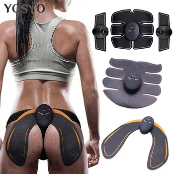 EMS Hip Trainer Muscle Stimulator ABS Fitness Buttocks Butt Lifting Toner Slimming Massager Unisex 1