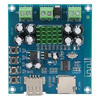 

TPA311602 Bluetooth Power Amplifier Board Support USB TF Card Playback Bluetooth Power Amplifier
