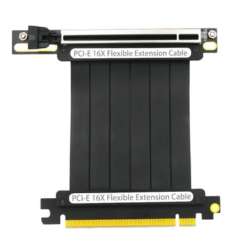 

PCI Express 16X Extension Cable with LED and net Foot Pad Suitable for Vertical Installation of Ie Card