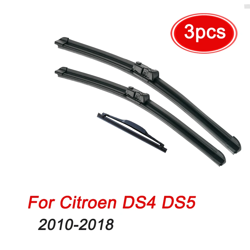 Набор щёток стеклоочистителя MIDOON для Citroen DS4 DS5 2010-2018 30/26/7 дюймов | Автомобили и