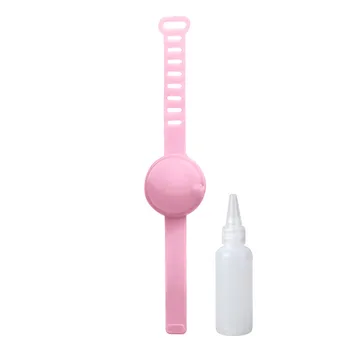 

Silicone Bracelet Sanitizer Refillable Bracelet Pumps Disinfectant Dispenser Bracelet Wristband Hand Sanitizer Dispensing