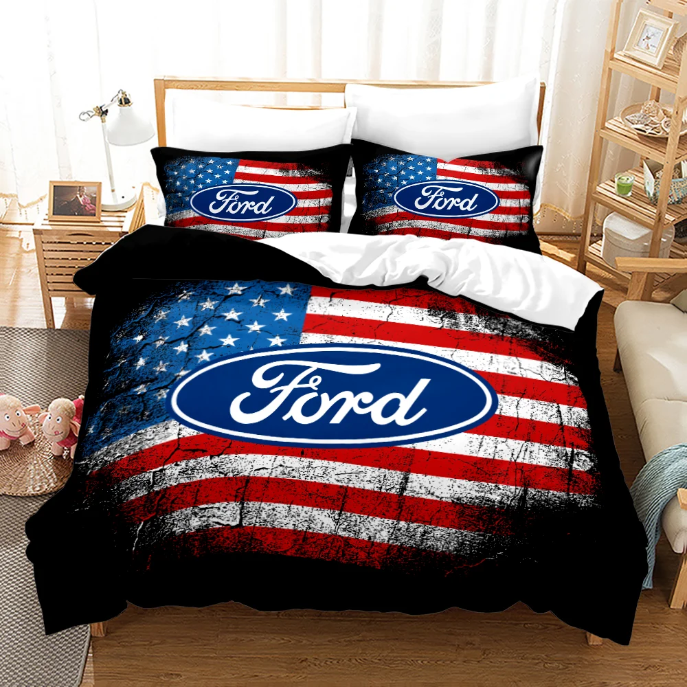 American Flag Bedding Set Fashion 3D Printed Comforter Luxury Duvet Cover Bed Linen Queen King Single Size Dropshipping | Дом и сад