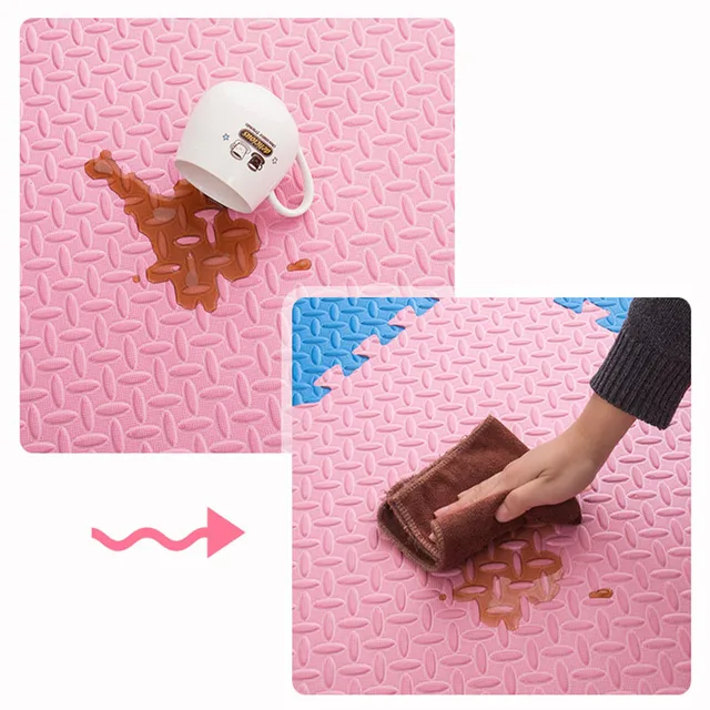 Baby Play Puzzle Mat 30*30cm Kids Interlocking Exercise Tiles Rugs Toys Carpet Pad EVA Foam Crawling Pad Room Activity Floor Mat 6
