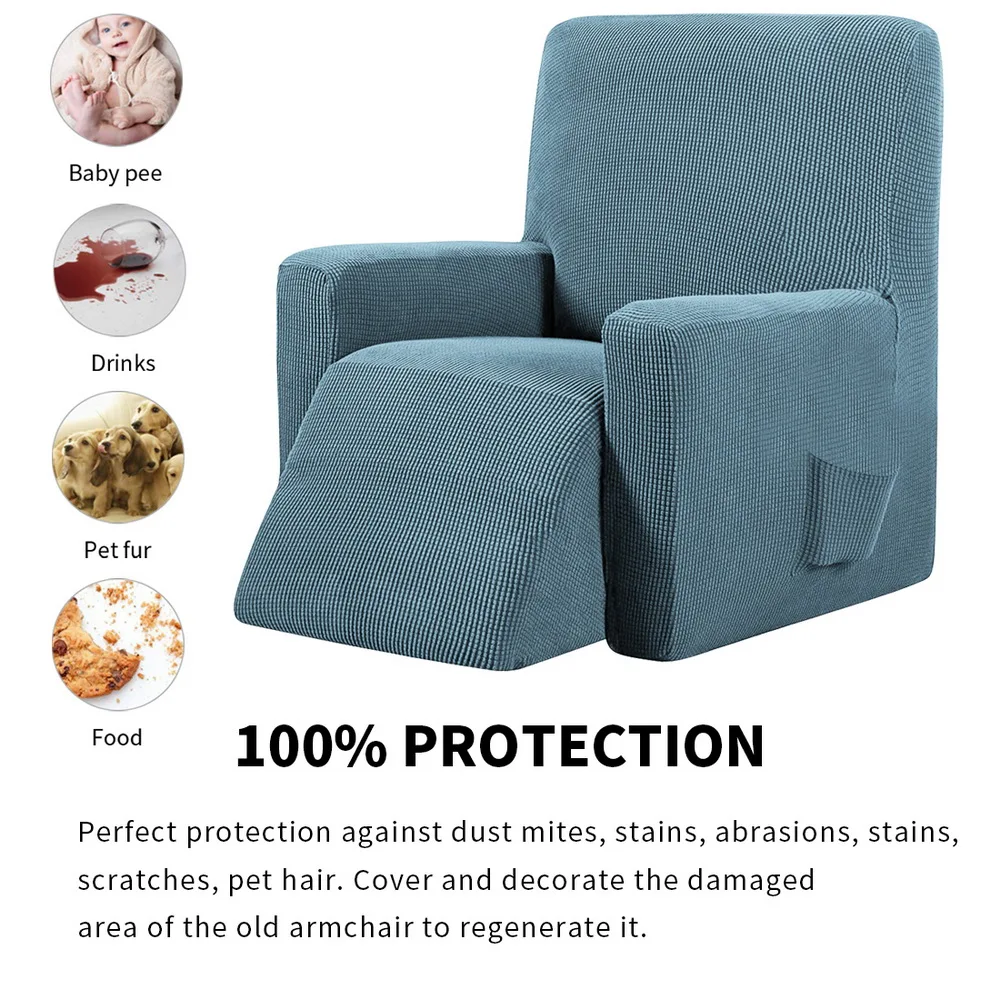 Водонепроницаемый Эластичный чехол для кресла все включено массажный чехол для дивана для гостиной Чехлы для мебели протектор