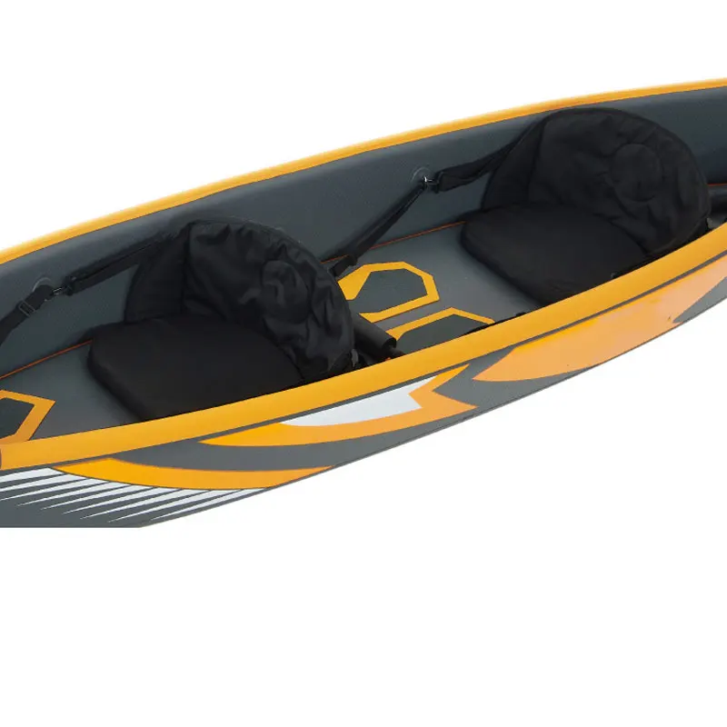 Двойная байдарка SUP надувная лодка каноэ утолщенная брызгозащищенная с веслом