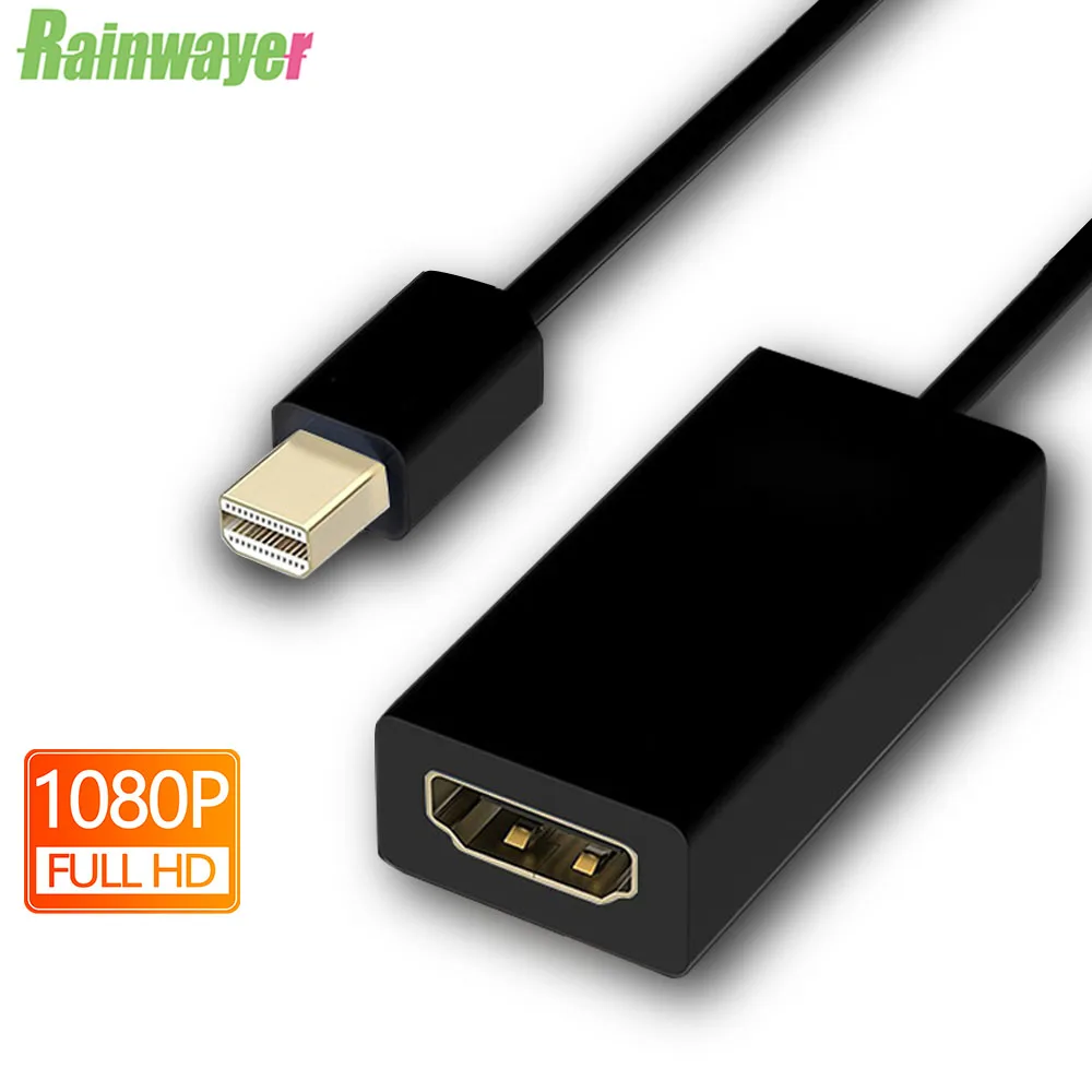 Full HD 1080P DP к HDMI порт дисплея мини кабель штекер гнезду адаптер для HDTV проектора HP