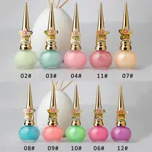 10 цветов модный желе светящийся матовый лак для ногтей флуоресцентный лак для ногтей