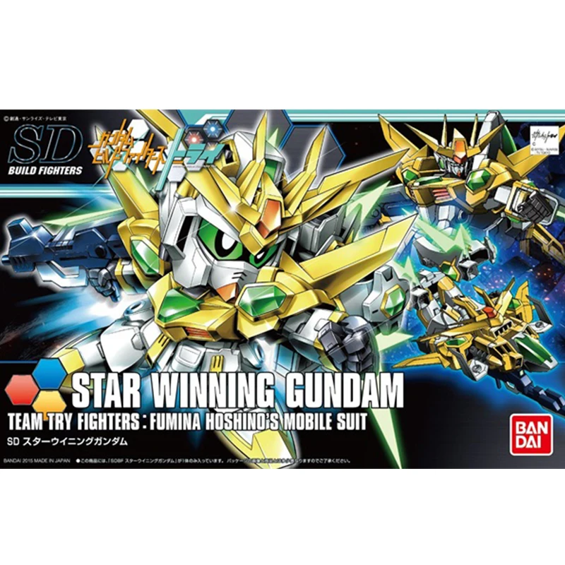 Оригинальная фигурка Bandai BB SD Gundam SDBF Star Triumph Winner в сборе игрушки модели