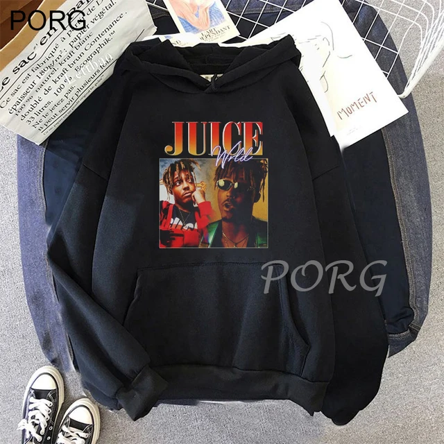Juice Wrld Hoodies Black Sweatshirt Streetwear 1