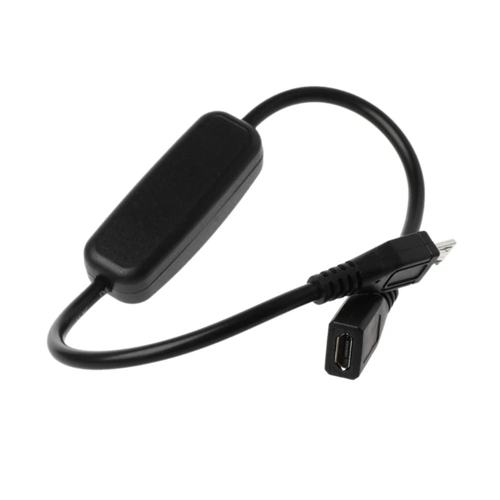 Удлинительный кабель питания Micro USB для Pi Android Raspberry Удлинительный кабель
