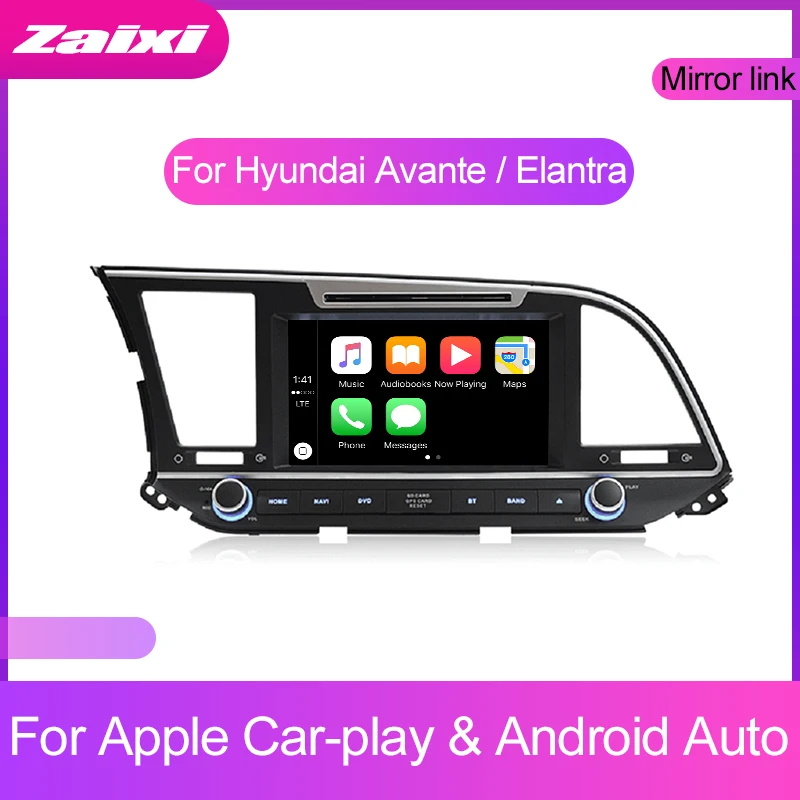 Flash Deal ZaiXi Android 2Din Car MP5 Multimedia Video Player GPS Car Radio Auto Radio Stereo Audio For Hyundai Elantra 2014~2016 4