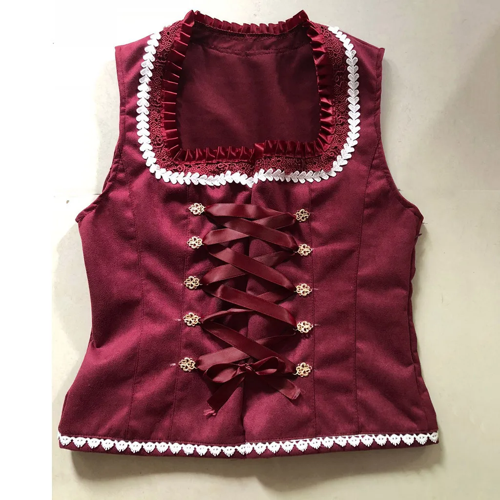 Модный бандажный жилет, сексуальный женский винтажный топ на шнуровке ...