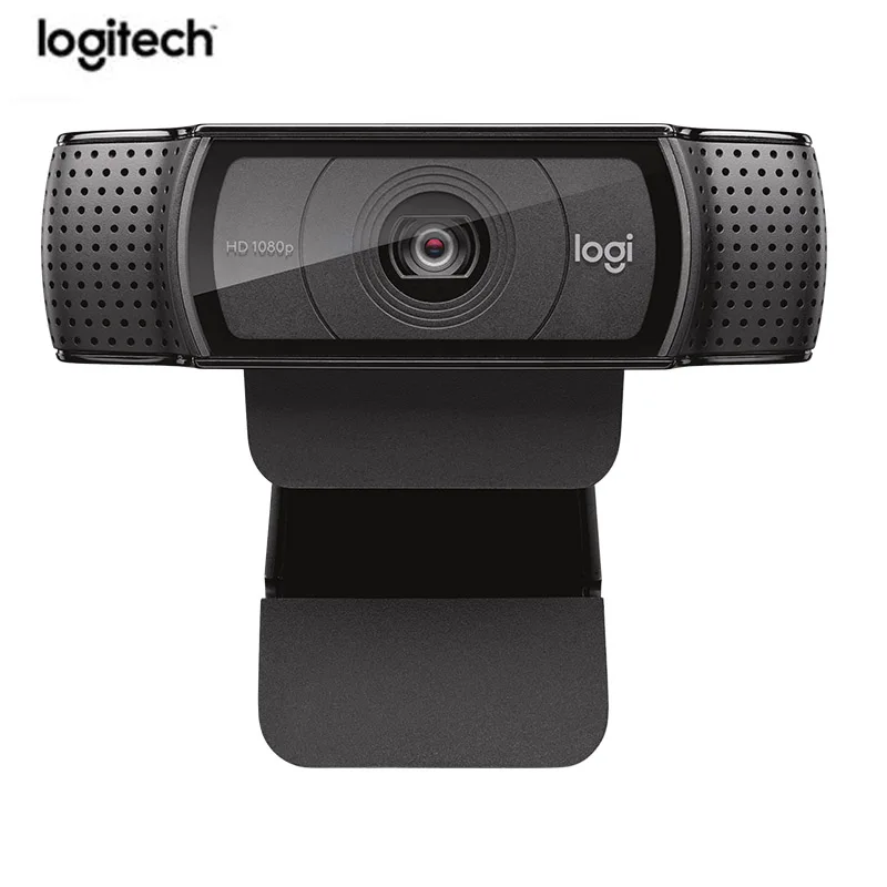 Logitech C920 HD 1080 P Pro Webcam Широкоэкранный видеосвязи Запись 15MP Камера