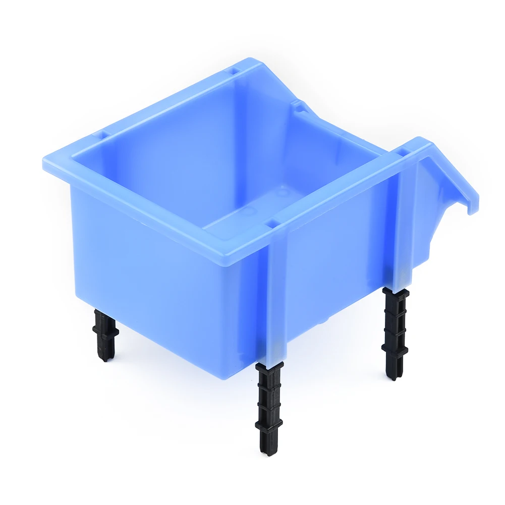 

Durable Practical Useful Storage Box Parts Component Container Organizer PE Shelves Tool Workshop Classification