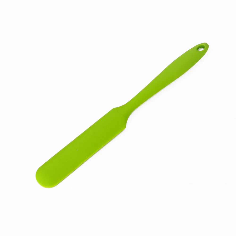 Silicone Spatula Heat Resistant Slim Cream Spatula Bakeware Flexible DIY Baking Tools Non-Stick Kitchen Accessories