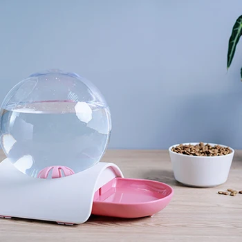 

2.8L Pet Cat Dog Feeder Fountain Bubble Automatic Cats Water Large Drinking Bowl for Dogs Pets Water Dispenser No Electricity