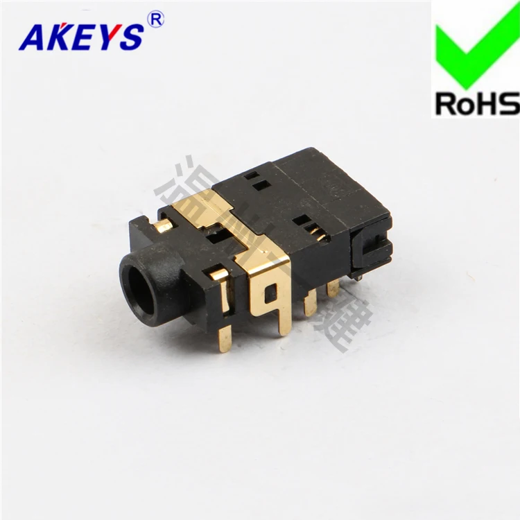 

3 PCS Headphone socket 10 pins and 2 fixed pins 3.5MM socket mother socket power supply socket PJ-32250