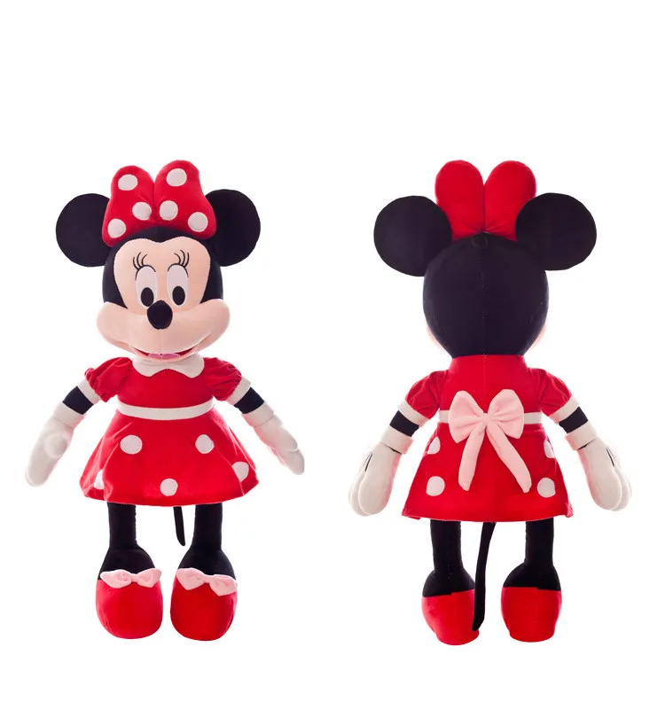 Hot Sale 20cm High Quality Stuffed Mickey&Minnie Mouse Plush Toy Dolls Birthday Wedding Gifts For Kids Baby Children