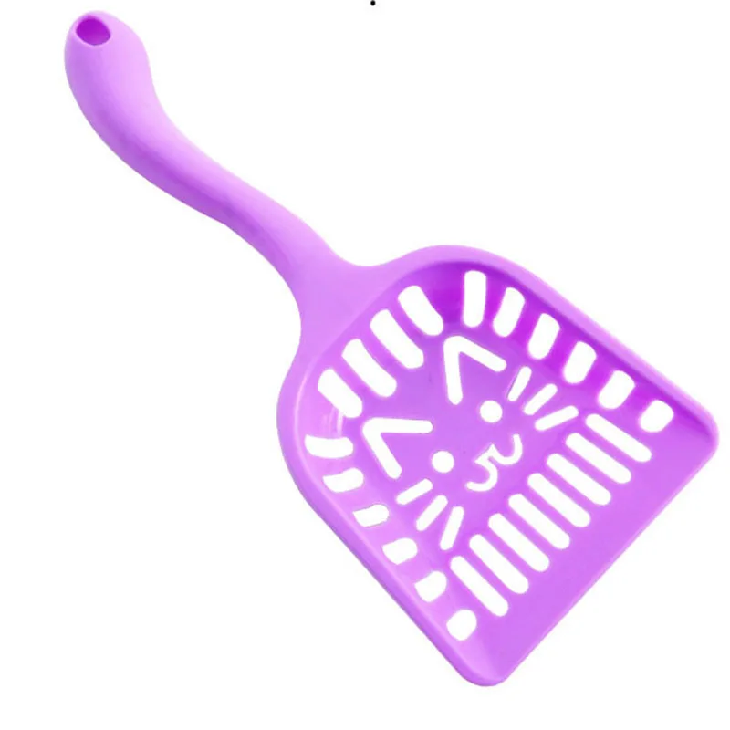Pet Supplies Dog Puppy Cat Kitten Plastic Cleaning Tool Scoop Poop