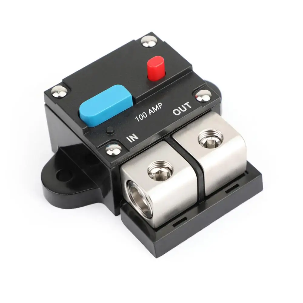Areyourshop 100A/200A/300A аудиоусилитель морской автомат защити цепи автомобиля предохранитель сброса страховой блок 12 V-42 V DC