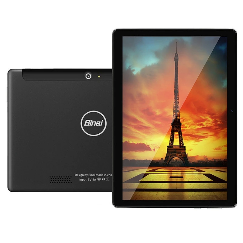 Binai MT6797X Android 7.1 Ten Core 2.6GHz 10.1 Inch Tablet Computer 3GB RAM 32GB ROM Full HD 1920x1