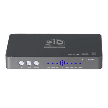 

HDMI Converter/2D to 3D/Video Converter Left and Right Up and Down Format to 3D Suitable Projection Blu-Ray Film EU Plug