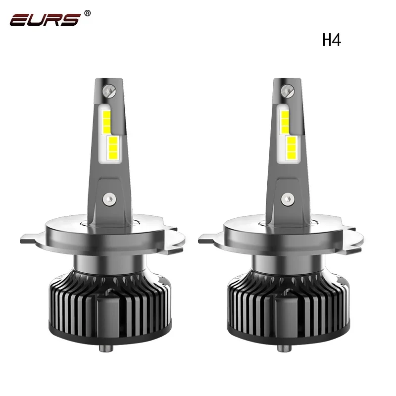 EURS H7 светодиодный H4 H1 светодиодный H11 H8 9005 9006 H9 HB3 H13 9004 9007 Canbus автомобилей головной светильник лампы для фар светильник 16000LM 6000K 12V авто лампа V13