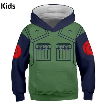 

2020 New Naruto Anime cosplay Chlidren Cloth Set Kids 3d Print Hoodie Baby Girl Boy Hoodies Sweatshirts S-XXL 02