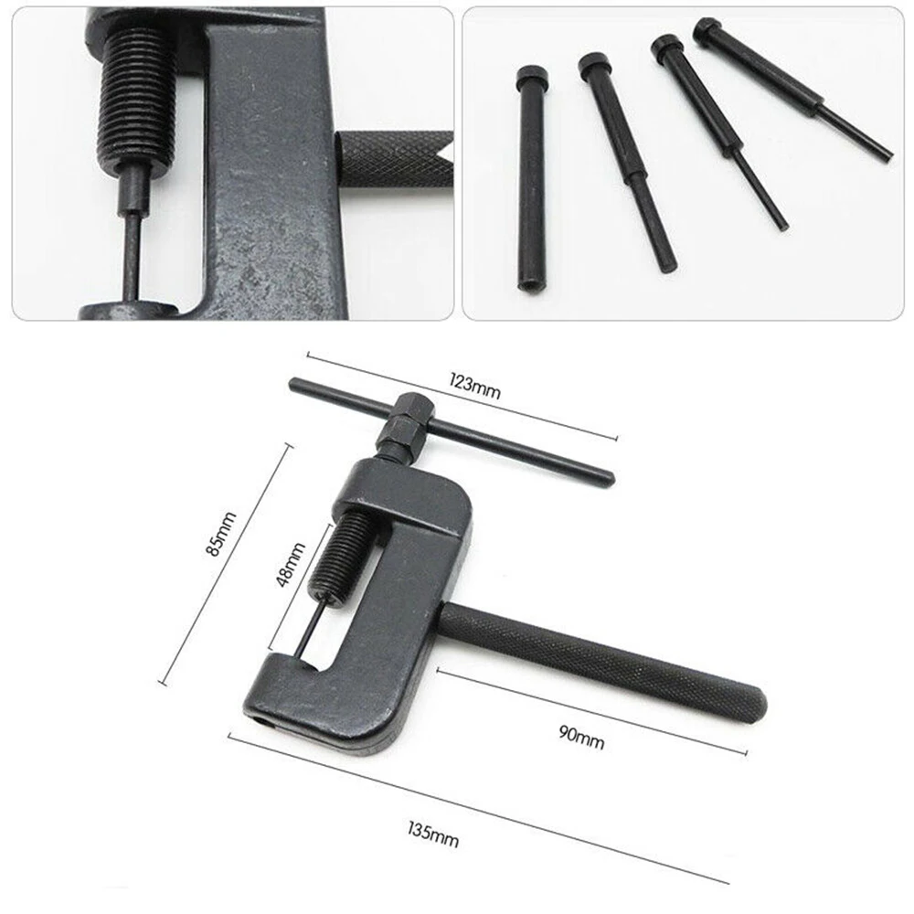 

13pcs Red Chrome Vanadium Steel Tools applicable to chain repair of motorcycles machinery Chain Breaker Riveting Tool