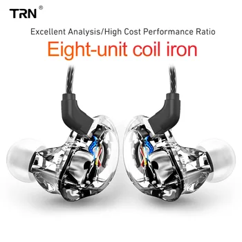 

TRN V10 2DD 2BA Hybrid In Ear Earphone HIFI DJ Monitor Running Sport Earphone Earplug Headset V20 V80 V30 AS10 N1 T2 VX V90 BA5