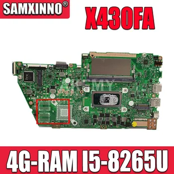 شراءX430FA اللوحة ل ASUS X430FA X430F A430F S4300F اللوحة المحمول اللوحة 4G-RAM I5-8265U GM