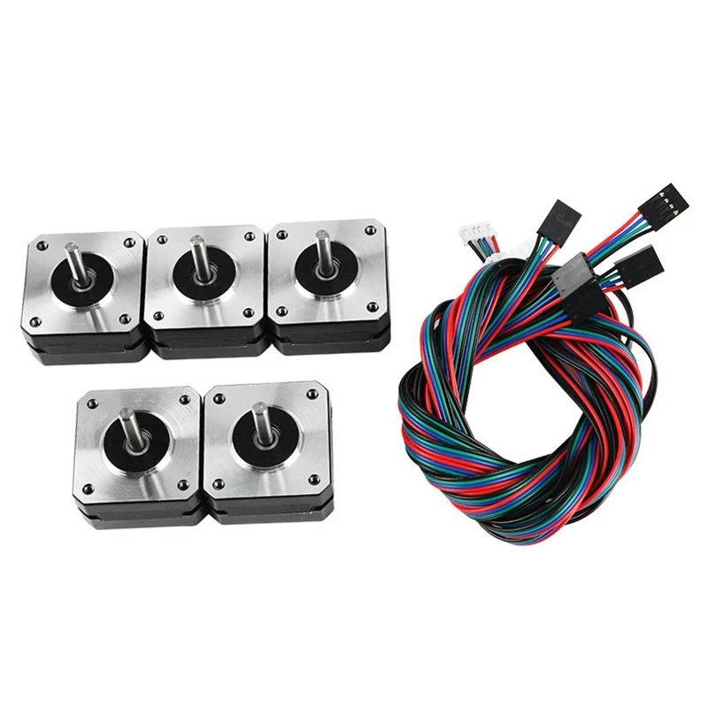 

HOT-3D Printer Extruder Dedicated Stepper Motor x5PCS 17HS4023