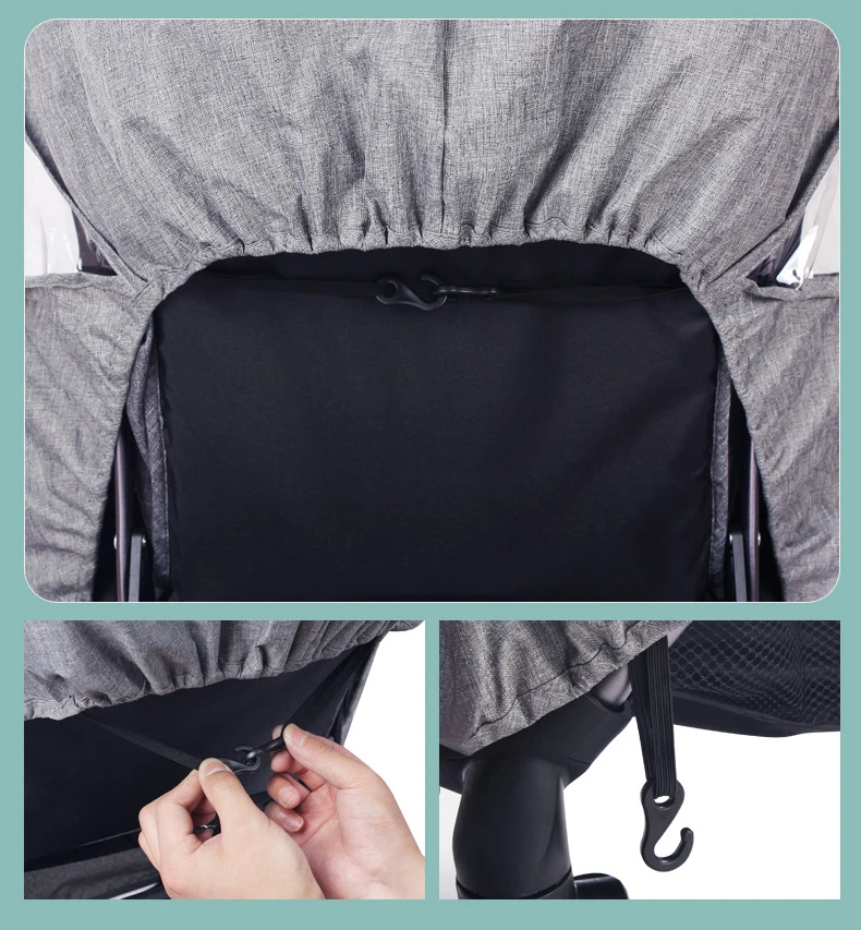 baby stroller accessories products High Quality Pushchairs Universal Waterproof Rain Cover Wind Dust Shield Full Cover Raincoat Shade for Baby Stroller Accessories baby stroller accessories and car seat