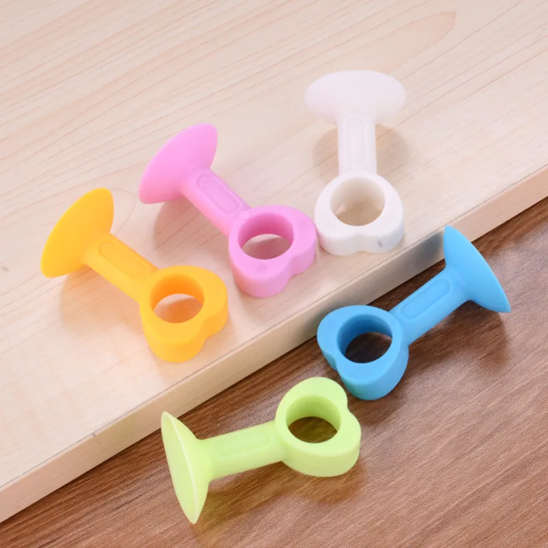 Gates & Doorways New Soft Rubber Pad To Protect The Wall Door Stopper Door Fender Anti-collision House Stopper